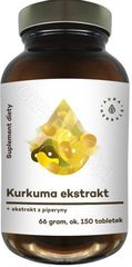 Aura Herbals Aura Herbals Kurkuma ekstrakt + ekstrakt z piperyny 66 g