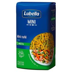 Lubella Tubini Makaron Mini rurki 5 warzyw
