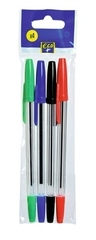ECO+ Długopisy kolorowe blister