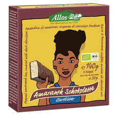 Allos Baton amarantusowy w gorzkiej czekoladzie bio (5szt.)