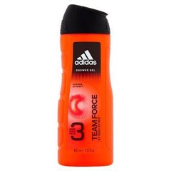 Adidas 2 in 1 Team Force Żel pod prysznic do mycia ciała i włosów dla mężczyzn