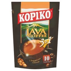 Kopiko Java Coffee 3in1 Rozpuszczalny napój kawowy 210 g (10 saszetek)
