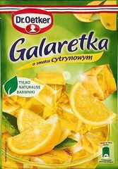 Dr. Oetker Galaretka o smaku cytrynowym