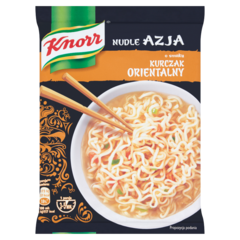 Knorr Nudle Azja Zupa-danie o smaku kurczak orientalny