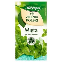 Herbapol Zielnik Polski Mięta Herbatka ziołowa 40 g (20 torebek)