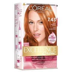 L'Oréal Paris Excellence Creme Farba do włosów 7.43 Blond miedziano-złocisty
