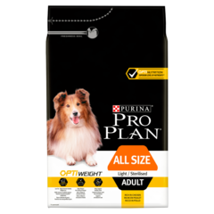 Pro Plan PRO PLAN All Sizes Adult Light Sterilised Rich in Chicken Karma dla psów 3 kg