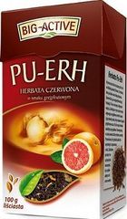 Big-Active Pu-Erh Herbata czerwona o smaku grejpfrutowym liściasta