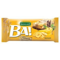 Bakalland Ba! banan Baton zbożowy