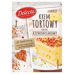 Delecta Krem tortowy smak ajerkoniakowy