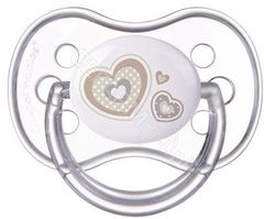 Canpol Babies  Newborn smoczek do uspokajania silikonowy anatomiczny 0-6 miesięcy (22/565) 1 szt