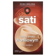 Cafe Sati Kawa palona mielona o smaku waniliowym