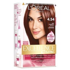 L'Oréal Paris Excellence Creme Farba do włosów 4.54 Brąz mahoniowo-miedziany