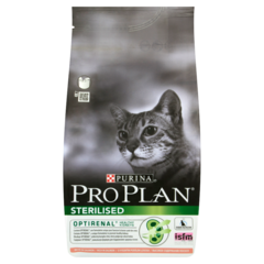 Pro Plan PRO PLAN Sterilised Rich in Salmon Pełnoporcjowa karma dla dorosłych sterylizowanych kotów 1,5 kg