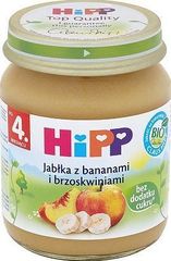 Hipp BIO Jabłka z bananami i brzoskwiniami po 4. miesiącu