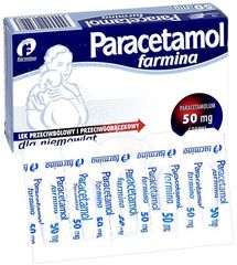 Farmina Paracetamol 50 mg czopki