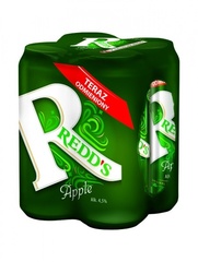 Redd's Piwo o smaku jabłka i trawy cytrynowej 4 x