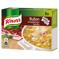 Knorr Bulion na wędzonym boczku 60 g (6 kostek)