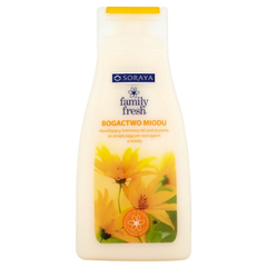 Soraya Family fresh Bogactwo Miodu Nawilżający kremowy żel pod prysznic