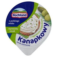 Hochland Kanapkowy Serek kremowy z ogórkiem i koperkiem