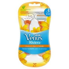 Venus Gillette Venus Riviera Maszynki jednorazowe do golenia, 2 sztuki