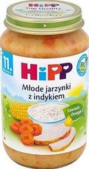 Hipp BIO Młode jarzynki z ryżem i indykiem po 11. miesiącu