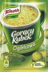 Knorr Gorący Kubek Ogórkowa z grzankami