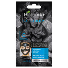 Bielenda Carbo Detox Oczyszczająca maska węglowa cera sucha i wrażliwa