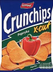 Crunchips X-Cut Papryka Chipsy ziemniaczane