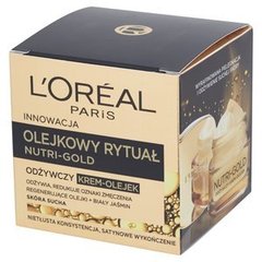 L'Oréal Paris Nutri-Gold Olejkowy Rytuał Odżywczy krem-olejek skóra sucha