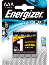 Energizer ENERGIZER 4szt Max Plus Baterie LR03 Alkaline (AAA)
