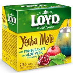 Loyd Tea Yerba Mate Herbata z granatem o smaku aloe vera