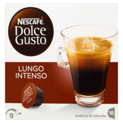 Nescafé Dolce Gusto Lungo Intenso Kawa w kapsułkach 144 g (16 sztuk)