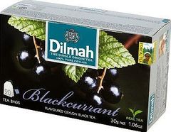 Dilmah Cejlońska czarna herbata z aromatem czarnej porzeczki (20 torebek)