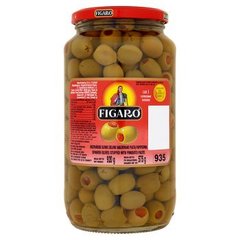 Figaro Hiszpańskie oliwki zielone nadziewane pastą paprykową