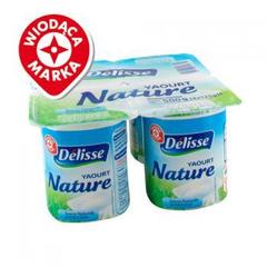 Delisse Jogurt naturalny 4x