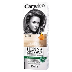 Delia Cosmetics Cameleo 7.0 Blond Henna ziołowa do koloryzacji włosów