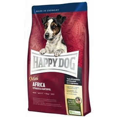 Happy Dog  Mini Africa - sucha karma dla dorosłych psów wrażliwych o specjalnych wymaganiach, hypoalergiczna
