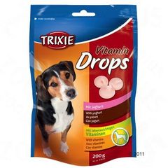 Trixie Vitamin drops-dropsy jogurtowe z witaminami dla psów