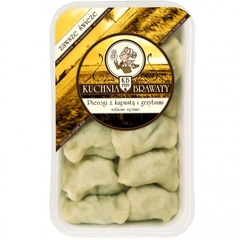 Kuchnia Brawaty Pierogi z kapustą i grzybami