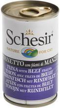 Schesir Schesir w galarecie, 6 x 140 g Tuńczyk z filetem wołowym w galarecie