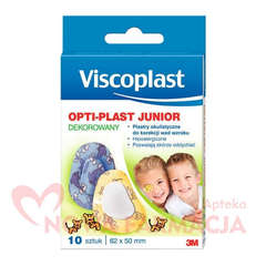 Viscoplast Plastry okulistyczne Opti-Plast Junior dekorowane