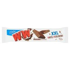 E. Wedel CzekoWafel XXL Wafel z kremem orzechowym arachidowym w czekoladzie
