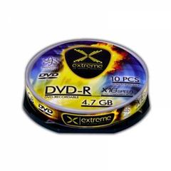 EXTREME DVD-R  4,7 GB x16 - Cake Box 10