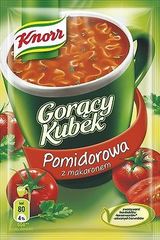 Knorr Gorący Kubek Pomidorowa z makaronem
