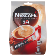 Nescafé Coffee & Creamer 2in1 Rozpuszczalny napój kawowy 80 g (10 saszetek)