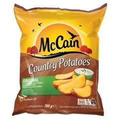 Mccain Country Potatoes Original Cząstki ziemniaczane ze skórką