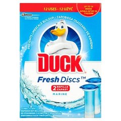 Duck Fresh Discs Marine Podwójny zapas krążka żelowego do toalety 2 x