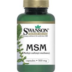 SWANSON Metylosulfonylometan Suplement Diety 500mg