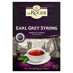 Sir Roger Earl Grey Strong Herbata czarna ekspresowa (80 torebek)